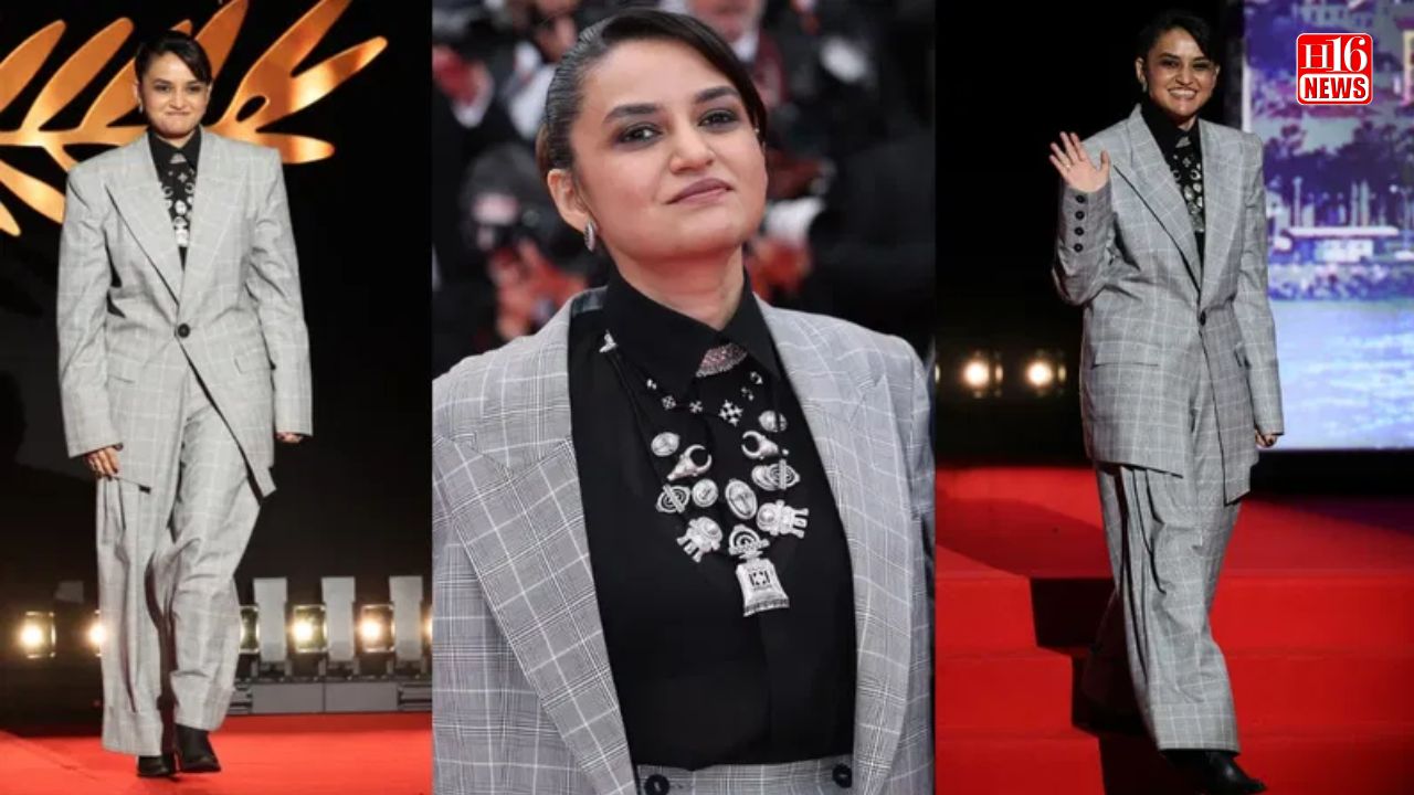 Payal Kapadia brings a bold Indian twist on power dressing at Cannes Film Festival 2025